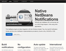 Tablet Screenshot of nbnotify.com